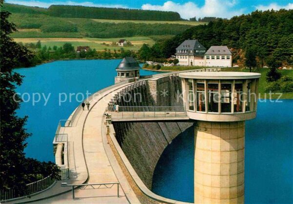 Sondern Biggesee Biggetalsperre  Lister Staumauer
