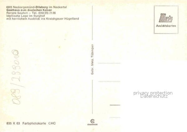 Dilsberg Gasthaus zum deutschen Kaiser – Bild 2