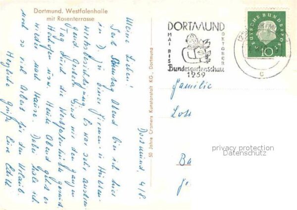 Dortmund Westfalenhalle Rosenterrasse – Bild 2