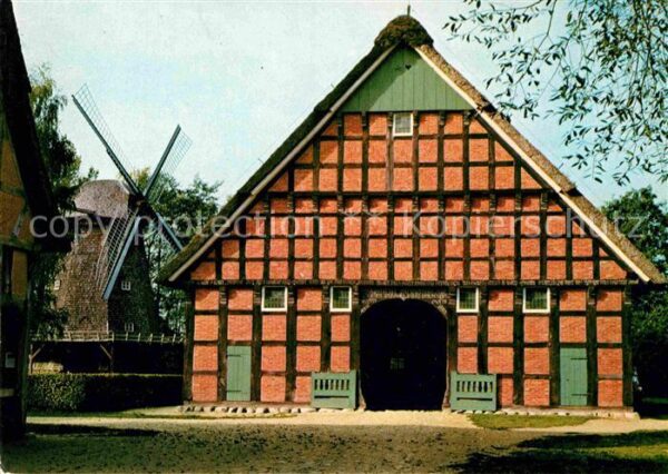 Cloppenburg Niederdeutsches Hallenhaus Kappernwindm