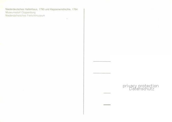 Cloppenburg Niederdeutsches Hallenhaus Kappernwindm – Bild 2