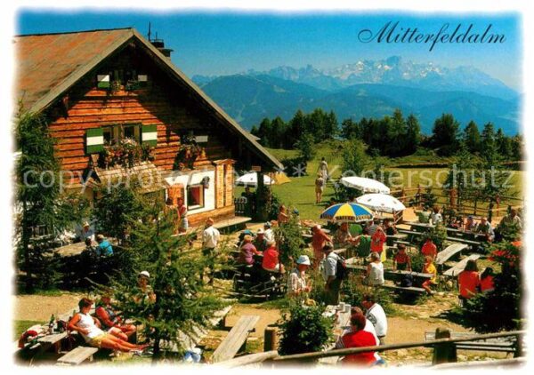 Muehlbach Hochkoenig Schutzhütte Mitterfeldalm