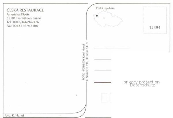 Frantiskovy Lazne Ceska Restaurace – Bild 2