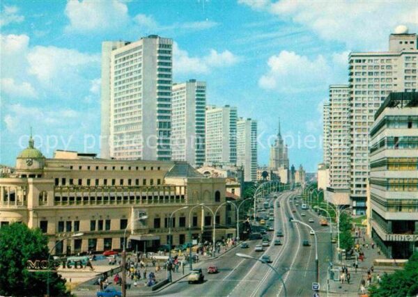 Moskau Moscou Kalinin Strasse