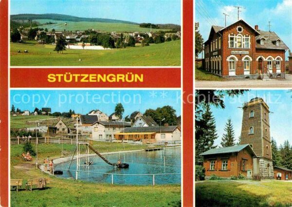 Stuetzengruen Gasthaus Bahnschlösschen Aussichtsturm