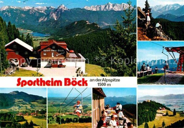 Nesselwang Sportheim Böck Panorama Terrasse Sessel