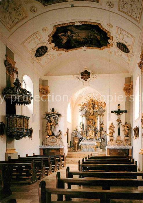 Grossheubach Kloster Engelberg Wallfahtskirche Inner