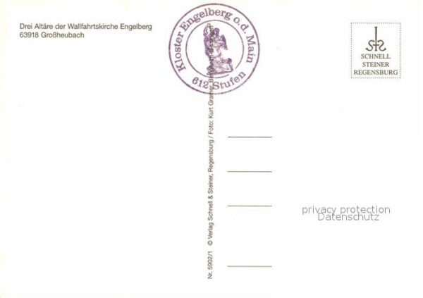 Grossheubach Kloster Engelberg Drei Altäre – Bild 2