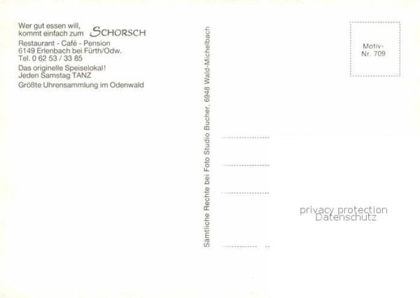 Erlenbach Bergstrasse Restaurant Cafe Schorsch – Bild 2