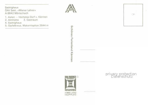 Moertschach Sadnighaus Asten Almhütte Gipfelkreuz – Bild 2