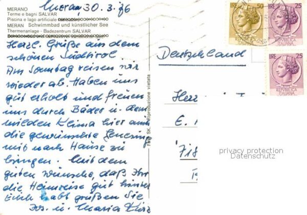 Merano Meran Schwimmbad und künstlicher See – Bild 2