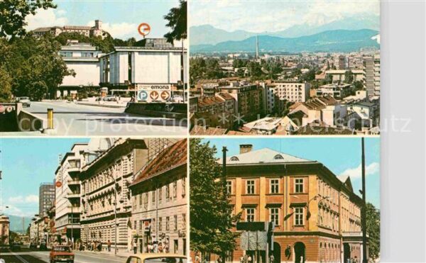 Ljubljana Stadtansichten