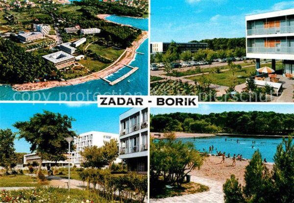 Zadar Zadra Zara Fliegeraufnahme Borik