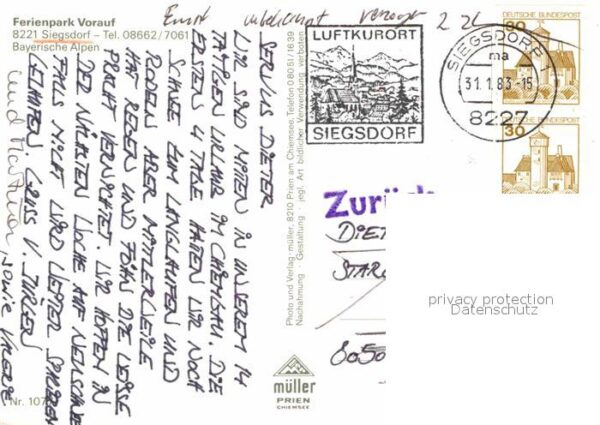 Siegsdorf Hoeslwang Ferienpark Vorauf – Bild 2