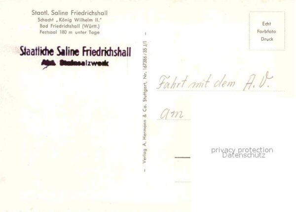Bad Friedrichshall Staatliche Saline Schacht König Wilhelm – Bild 2