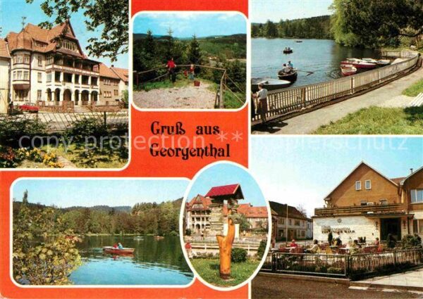 Georgenthal Gotha Hotel Deutscher Hof Bootsanlegestelle H