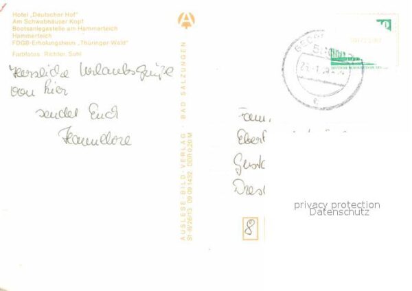 Georgenthal Gotha Hotel Deutscher Hof Bootsanlegestelle H – Bild 2