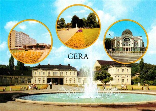 Gera Park Opfer des Faschismus Interhotel Ge