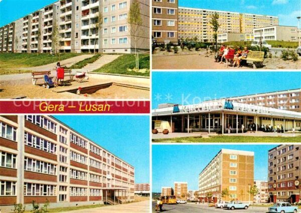 Lusan Gera Birkenstrasse Hans Beimler Oberschule K