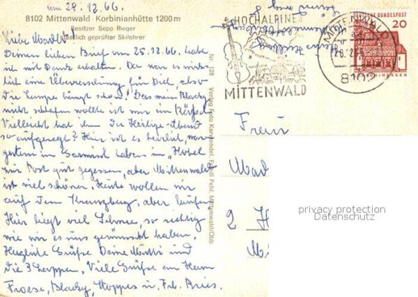 Mittenwald Bayern Korbinianhütte – Bild 2