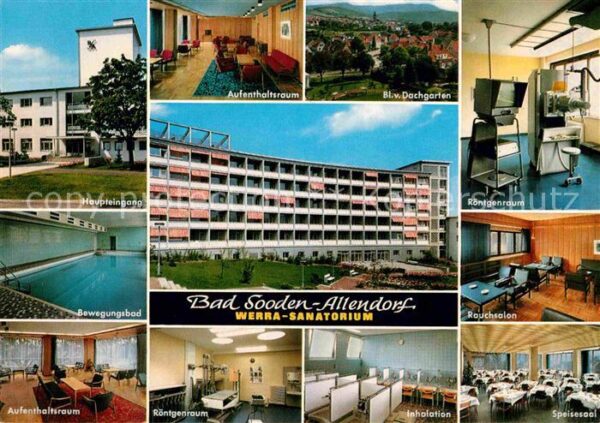 Bad Sooden-Allendorf Werra Sanatorium Bewegungsbad Inhalator