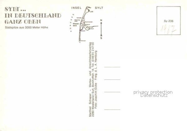 Sylt Fliegeraufnahme – Bild 2