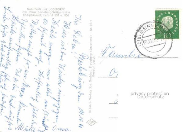 Berleburg Bad Naturheilklinik Odeborn – Bild 2