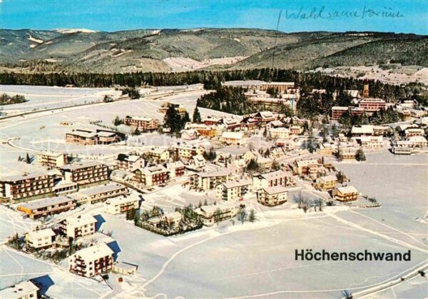 Hoechenschwand Fliegeraufnahme