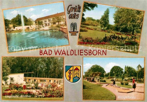 Bad Waldliesborn Kurmittelhaus Liegehalle Minigolf Kurpa
