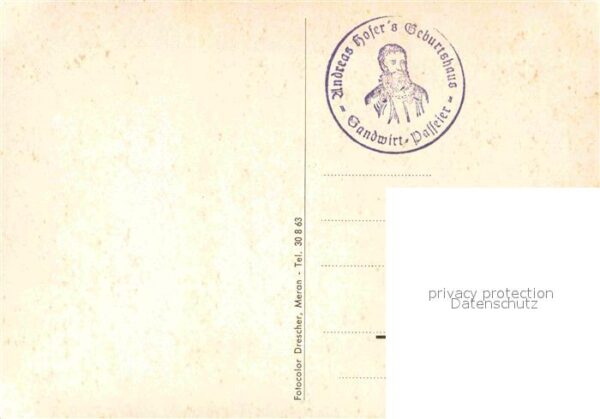 St Leonhard Passeier Andreas Hofers Geburtshaus – Bild 2