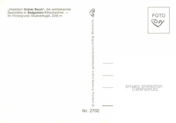 Badgastein Hoteldorf Grüner Baum – Bild 2