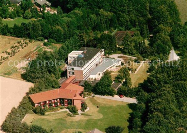 Bad Iburg Fliegeraufnahme Mütterkurheim Sankt Ann
