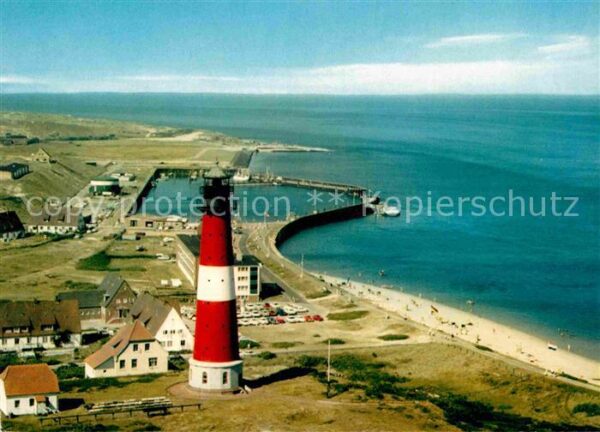 Hoernum Sylt Fliegeraufnahme Leuchtturm