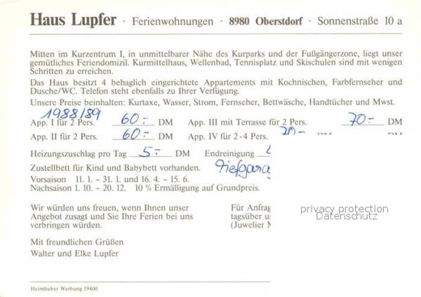 Obersdorf Main Haus Lupfer – Bild 2