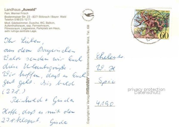 Boebrach Landhaus Auwald – Bild 2