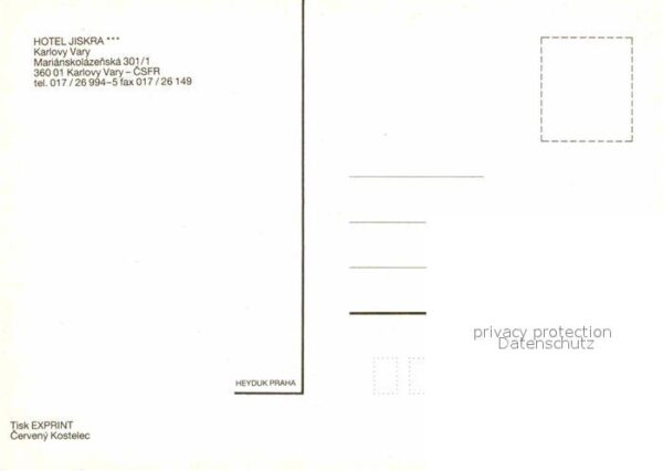 Karlovy Vary Hotel Jiskra – Bild 2