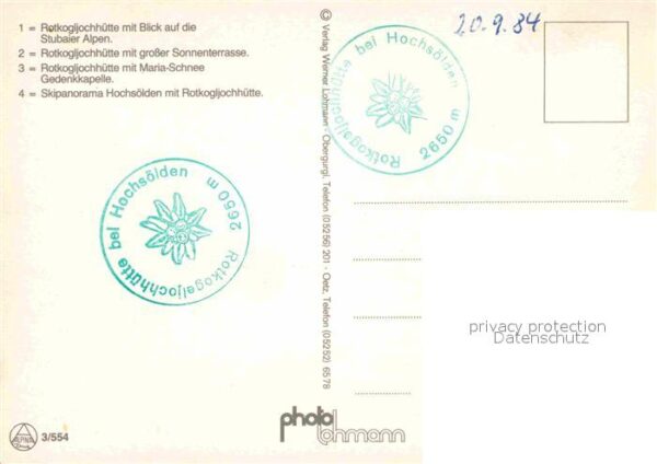 Hochsoelden Rotkoglihütte – Bild 2