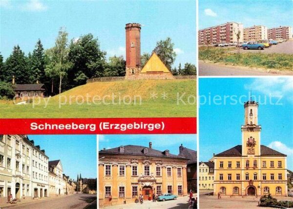 Schneeberg Erzgebirge Keilberg Ernst Schneller Platz Museum R