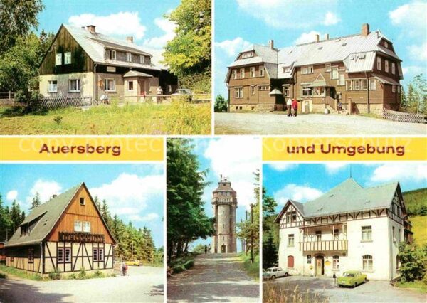 Auersberg Wildenthal Ferienheim Gaststätte Kohlerhütte Bergh