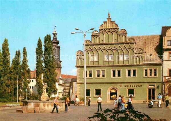 Weimar Thueringen Am Markt
