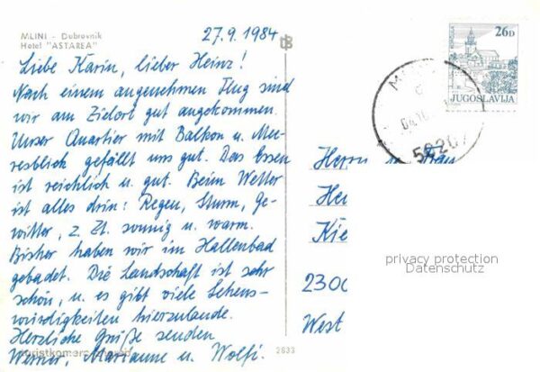 Mlini Hotel Astarea – Bild 2