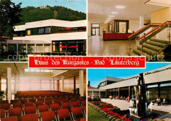 Bad Lauterberg Haus des Kurgastes Foyer Veranstaltungs