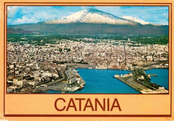 Catania Fliegeraufnahme