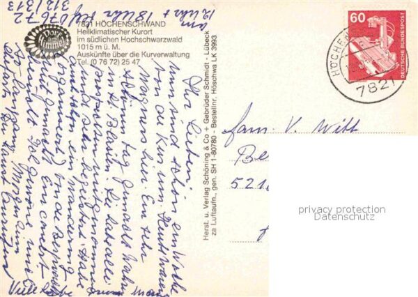 Hoechenschwand Fliegeraufnahme mit Feldberg – Bild 2
