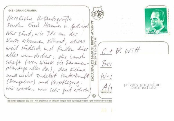 Gran Canaria Inselkarte – Bild 2