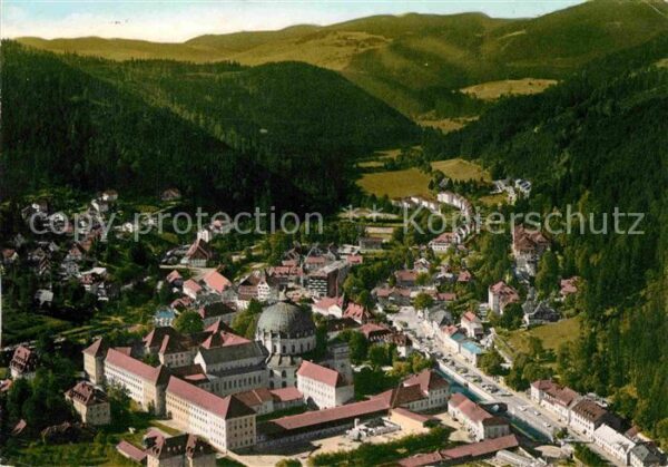 St Blasien Fliegeraufnahme