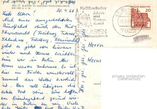 St Blasien Fliegeraufnahme – Bild 2