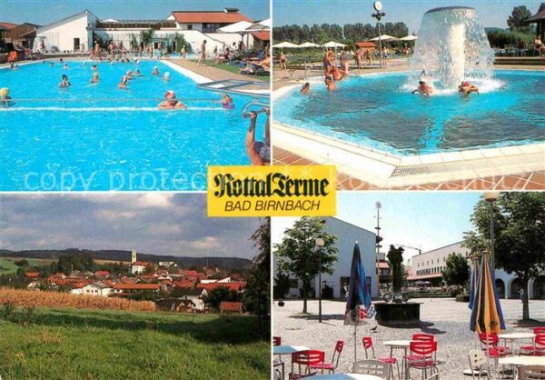 Bad Birnbach Rottal Terme Thermalbecken Panorama
