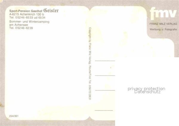 Achenkirch Sport Pension Gasthof Geisler Gasträume – Bild 2