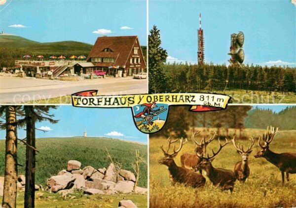 Torfhaus Harz Gaststätte Brockenstube Sendeanlagen Br